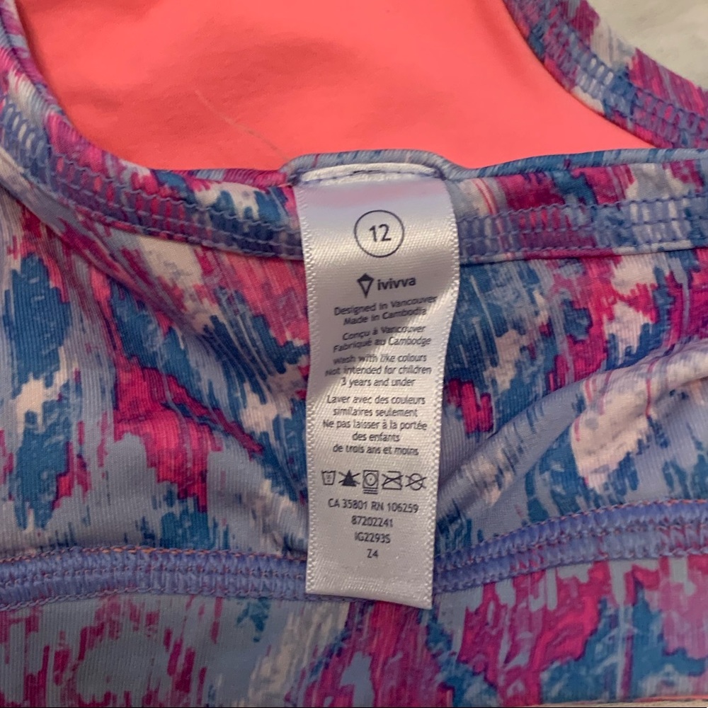 Ivivva Reversible Sports Bra - Picture 9 of 9